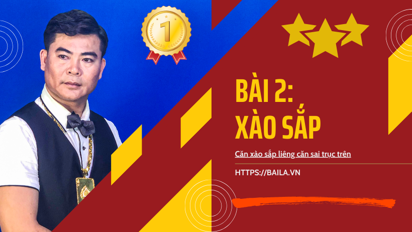 Căn xào sắp liêng căn sai trục trên